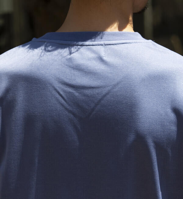 GLOSTER「【GLOSTER/グロスター】ポンチオーバーサイズ クルーネックTシャツ サイドスリット」|Tシャツ・カットソー|