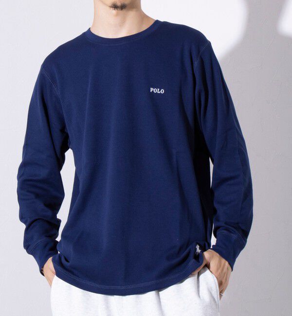 GLOSTER「【POLO RALPH LAUREN/ポロ ラルフ ローレン】ワッフルロングスリーブ」|Tシャツ・カットソー|