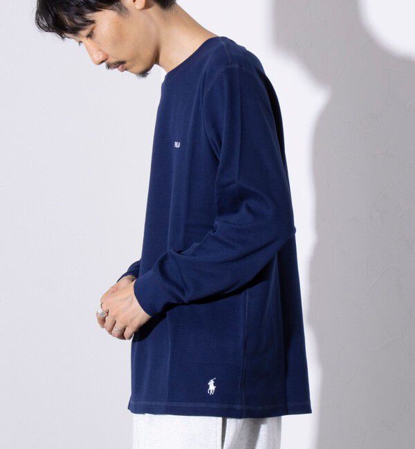 GLOSTER「【POLO RALPH LAUREN/ポロ ラルフ ローレン】ワッフルロングスリーブ」|Tシャツ・カットソー|