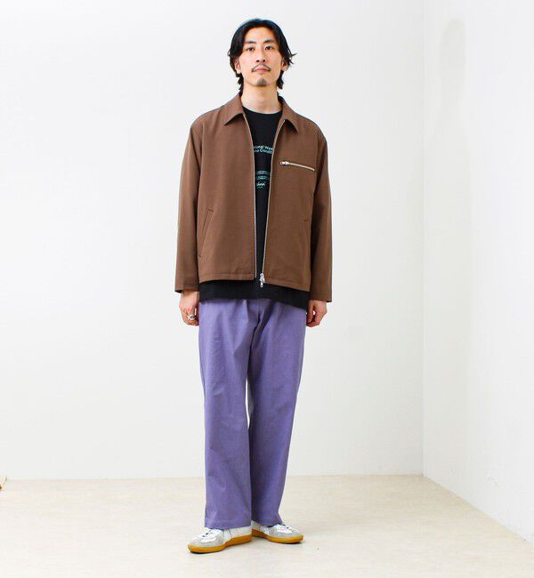 GLOSTER「【色で選べる/ユニセックス対応】GOODNESS イージーパンツ」|チノ|