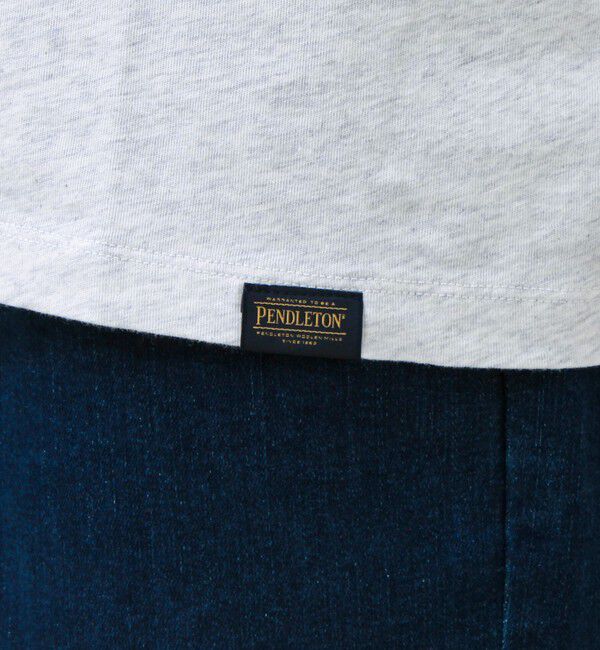 GLOSTER「【PENDLETON/ペンドルトン】Logo EMB Pocket Tee」|Tシャツ・カットソー|