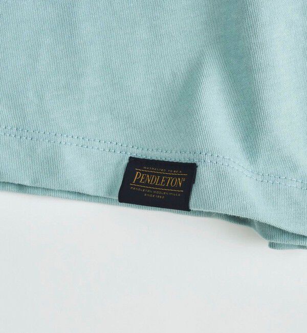 GLOSTER「【PENDLETON/ペンドルトン】Logo EMB Pocket Tee」|Tシャツ・カットソー|
