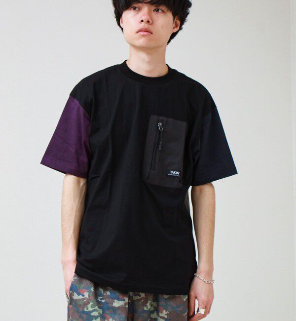 GLOSTER「【TAION / タイオン】MOUNTAION POCKET T-SH」|Tシャツ・カットソー|マルチ