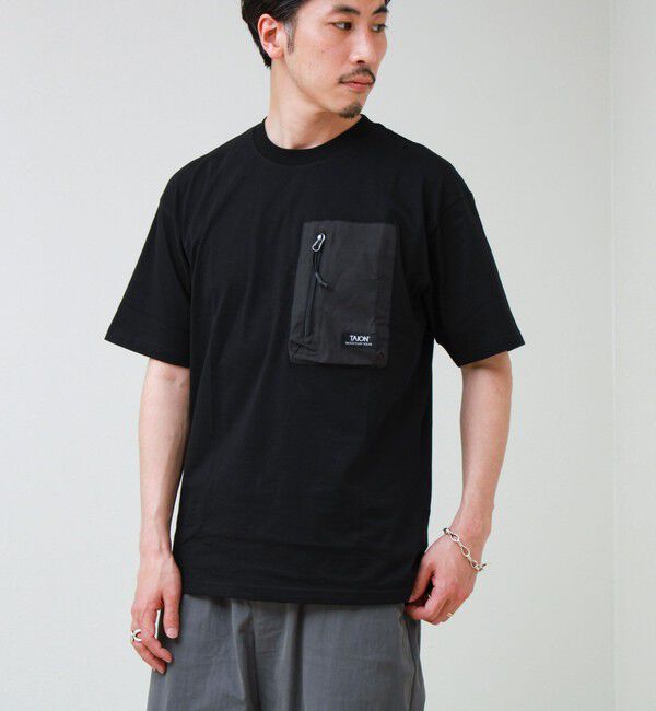 GLOSTER「【TAION / タイオン】MOUNTAION POCKET T-SH」|Tシャツ・カットソー|