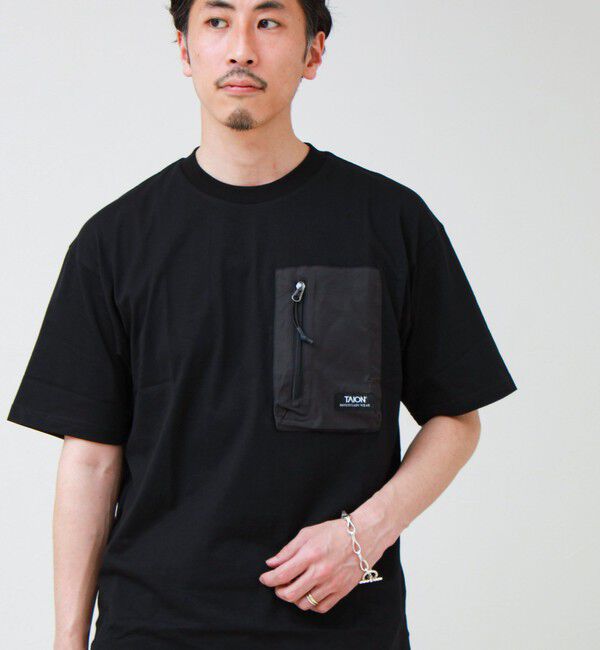 GLOSTER「【TAION / タイオン】MOUNTAION POCKET T-SH」|Tシャツ・カットソー|