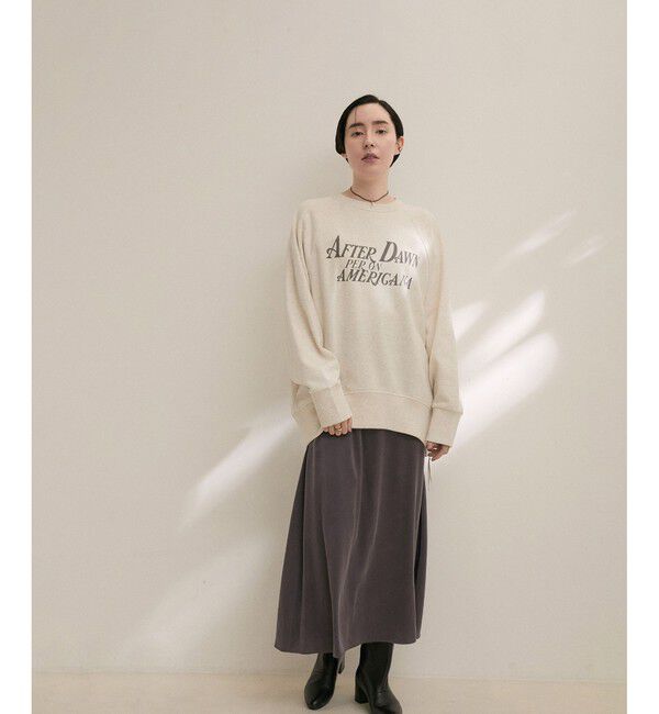 SALON adam et rope'「シルクフレアースカート【セットアップ対応】【洗える】」|スカート|