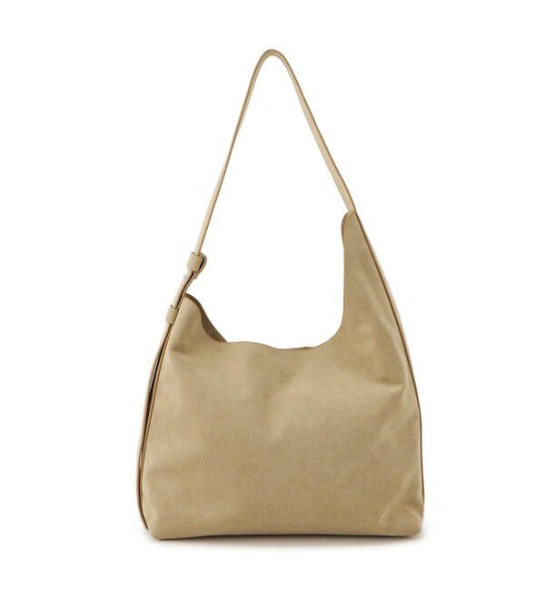 SALON adam et rope'「【W S（ドゥーブル）】Ultrasuede(R)ホーボーバッグ」|ショルダー・メッセンジャー|
