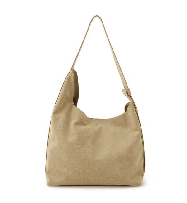 SALON adam et rope'「【W S（ドゥーブル）】Ultrasuede(R)ホーボーバッグ」|ショルダー・メッセンジャー|