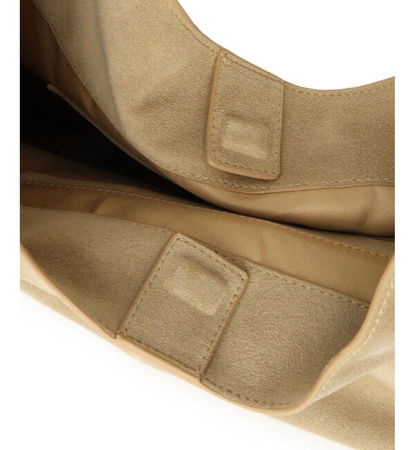 SALON adam et rope'「【W S（ドゥーブル）】Ultrasuede(R)ホーボーバッグ」|ショルダー・メッセンジャー|