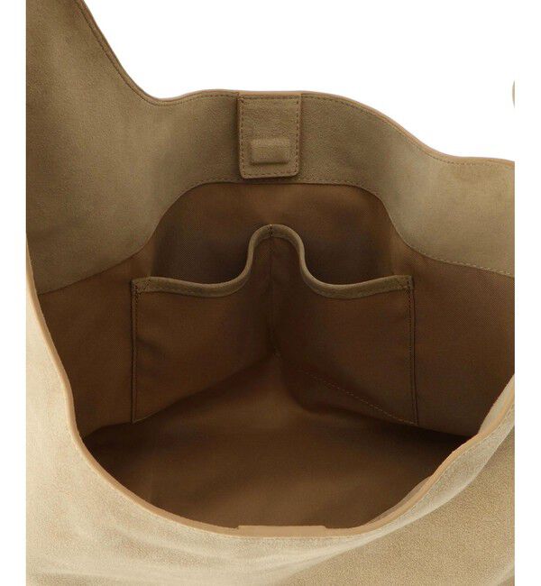 SALON adam et rope'「【W S（ドゥーブル）】Ultrasuede(R)ホーボーバッグ」|ショルダー・メッセンジャー|