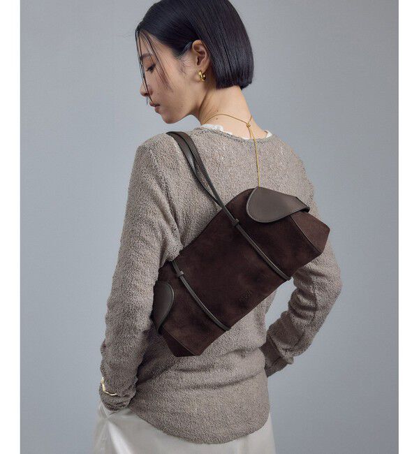 SALON adam et rope'「【NEOUS（ネオアス）】BERENICES SHOULDER BAG」|ショルダー・メッセンジャー|ブラウン(20)