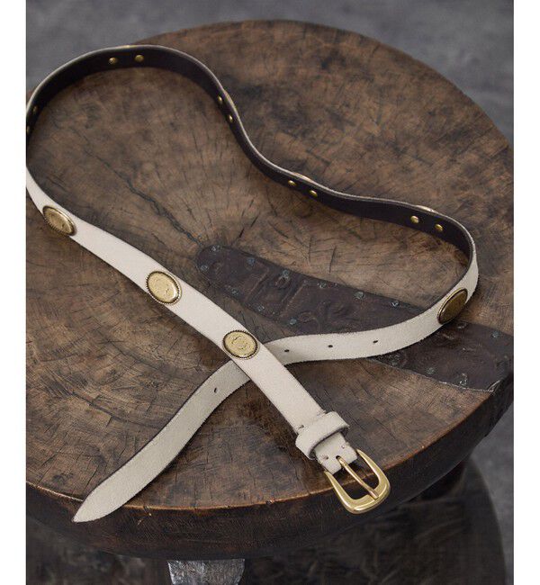 SALON adam et rope'「【PUNTOVITA（プントヴィータ）】コンチョ細ベルト」|ベルト|