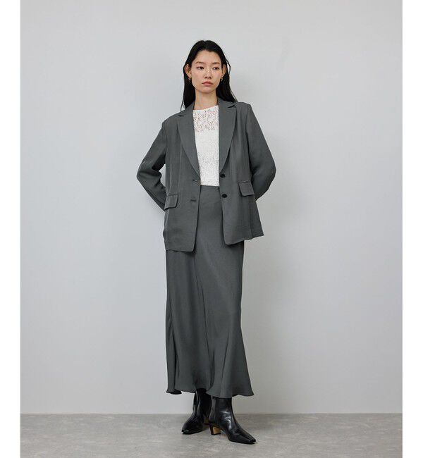 ROPE「シアージャケット/セットアップ対応」|テーラードジャケット|