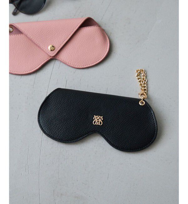 VIS「ハートカットサングラスケース」|ポーチ|ブラック(01)