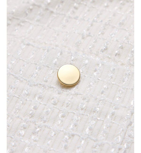 Rope&rsquo;Picnic「【サマー・ツイード】ハーフスリーブジャケット」|カーディガン|