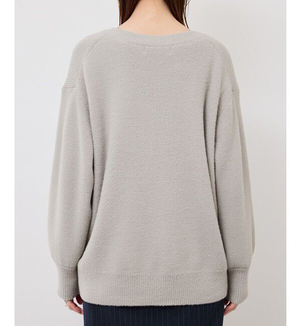 Rope&rsquo;Picnic「【新色追加】スフレニットシリーズ 変形メタルボタンミドル丈カーディガン/イージーケア・リンクコーデ」|カーディガン|