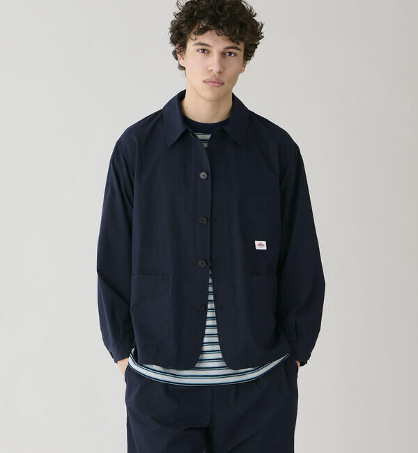 DANTON「DANTON | リップストップ カバーオール MEN」|テーラードジャケット|NAVY