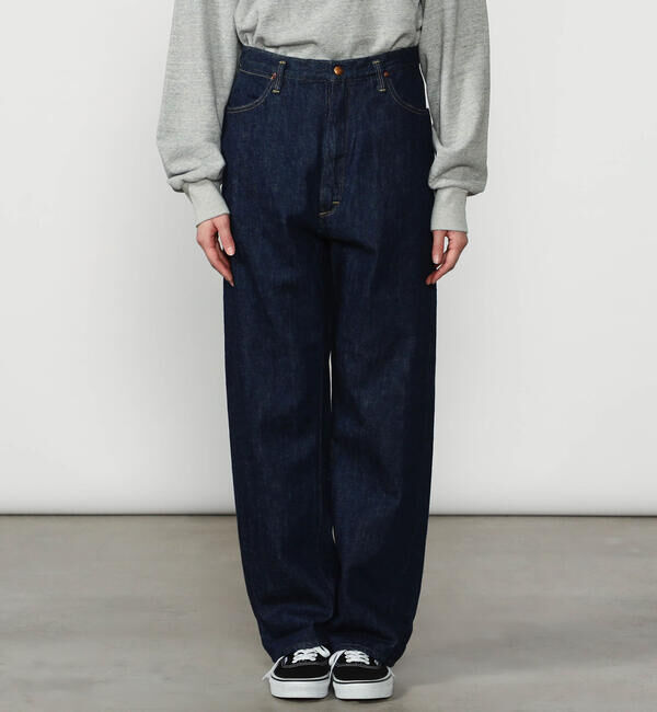  「orSlow | HIGH WAIST SELVEDGE DENIM PANTS WOMEN」|デニム|
