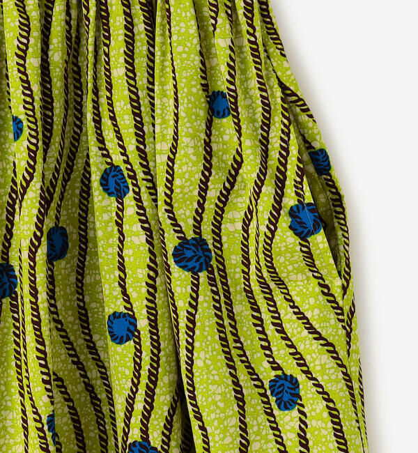 LE GLAZIK「LE GLAZIK | バティック ノースリーブワンピース WOMEN」|ワンピース|