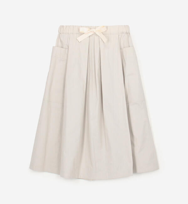  「nicholson & nicholson | 〈別注〉コットンツイル タックスカート WOMEN」|スカート|