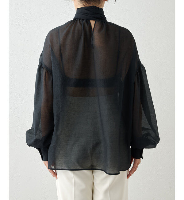  「オーガンザボウブラウス」|シャツ・ブラウス|