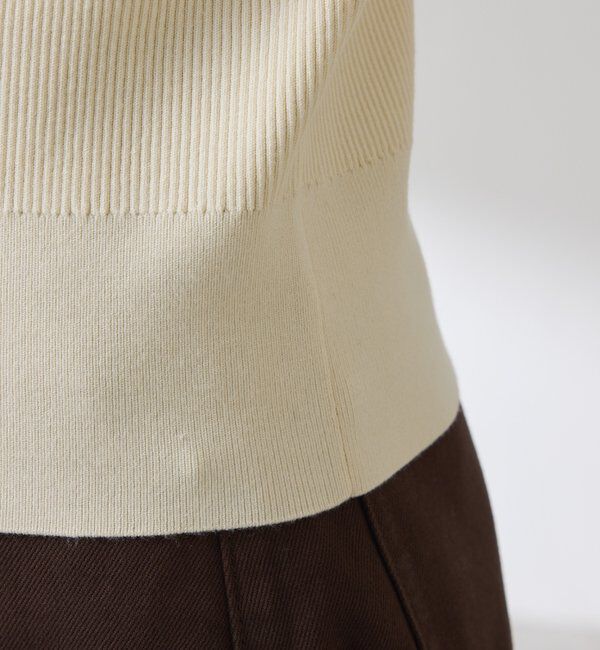  「ラインボタンコンパクトカーディガン」|ニット・セーター|