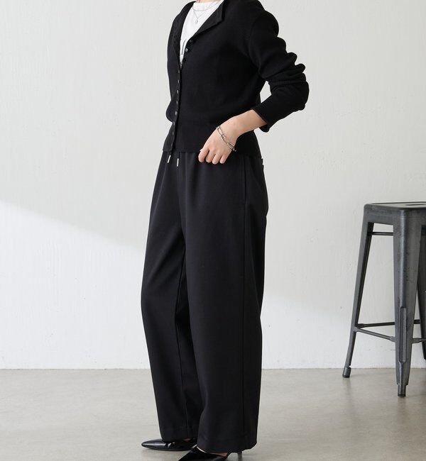  「ラインボタンコンパクトカーディガン」|ニット・セーター|