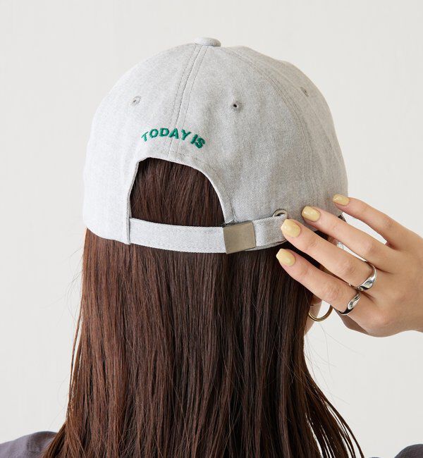  「【PAPILLONNER/パピヨネ】ロゴ刺繍入りキャップ」|ハット|