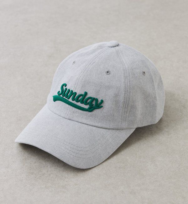  「【PAPILLONNER/パピヨネ】ロゴ刺繍入りキャップ」|ハット|