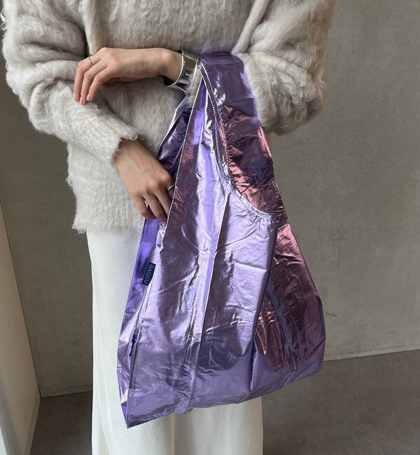  「【BAGGU/バグゥ】24HO STANDARD BAGGU メタリック」|トートバッグ|