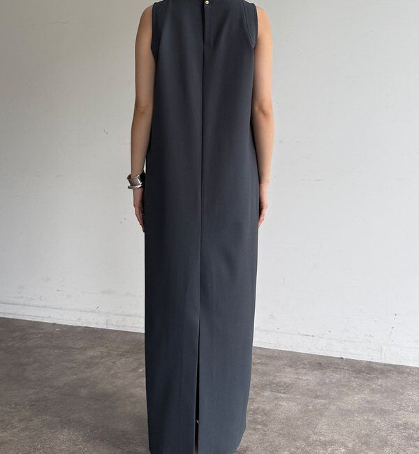  「ストレッチジョーゼットタンクワンピース」|ワンピース|