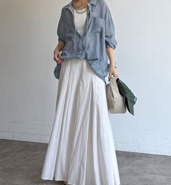  「異素材切替ワッフルタンク」|Tシャツ・カットソー|