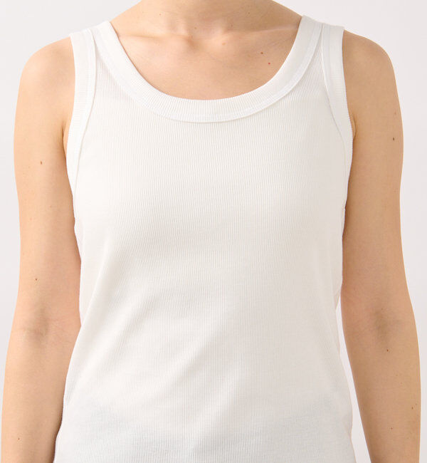  「【2way仕様】テレコ2WAYタンク」|キャミソール|