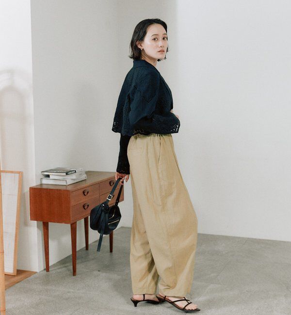  「予約【着映え】カットワークショートジャケット」|テーラードジャケット|