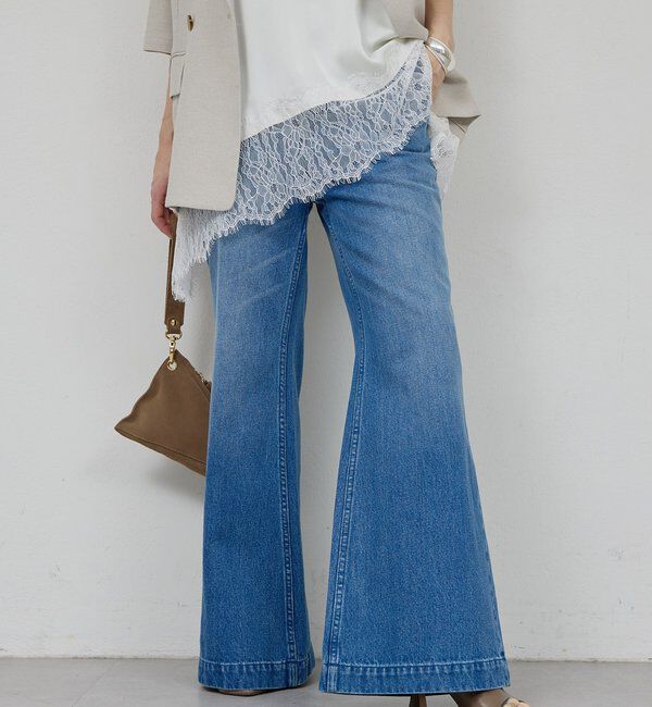  「フレアデニム」|デニム|ブルー