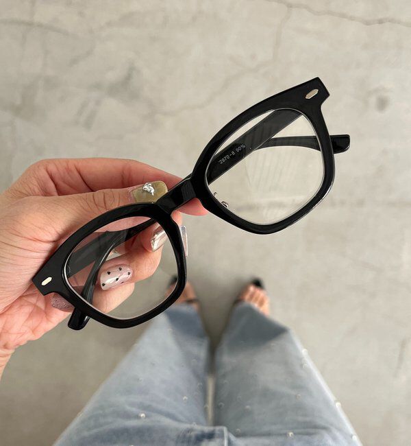  「スクエアメガネ」|サングラス|