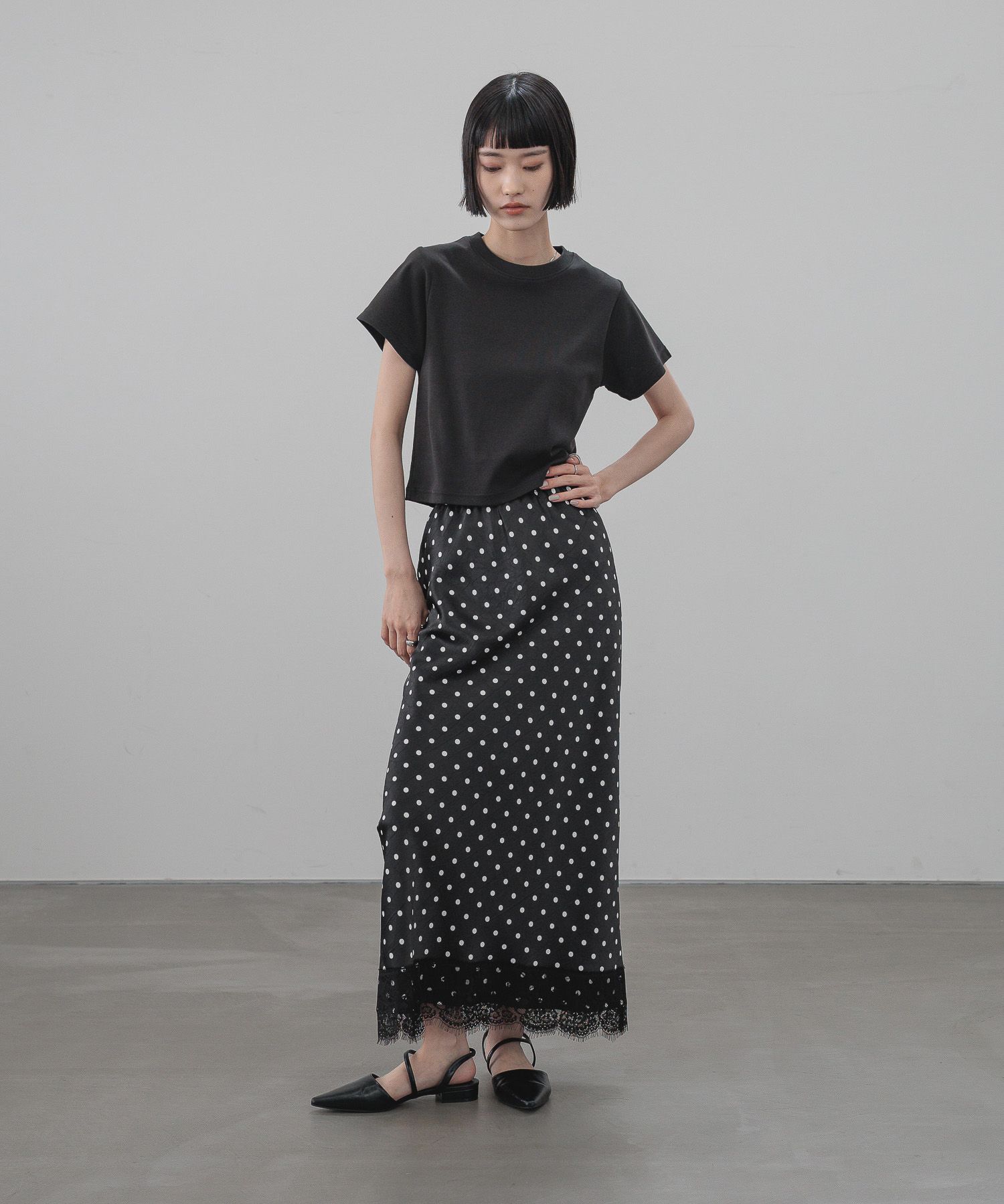 LOWRYS FARM「フライスチビＴＥＥ」|Tシャツ・カットソー|