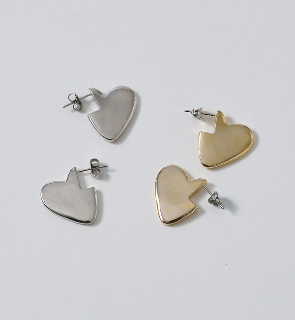 collex「【dignif】【金属アレルギー対応】  ハートピアス」|ピアス|