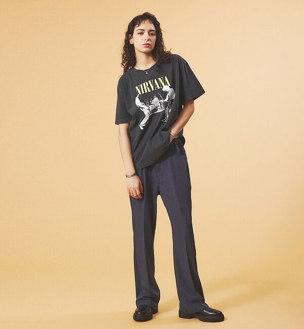 ABAHOUSE「【GOOD ROCK SPEED/グッドロックスピード】NIRVANA TEE」|Tシャツ・カットソー|