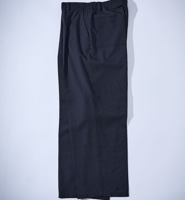 ABAHOUSE「ピンストライプ ワイドストレート イージースラックス / ワイドパンツ」|その他|
