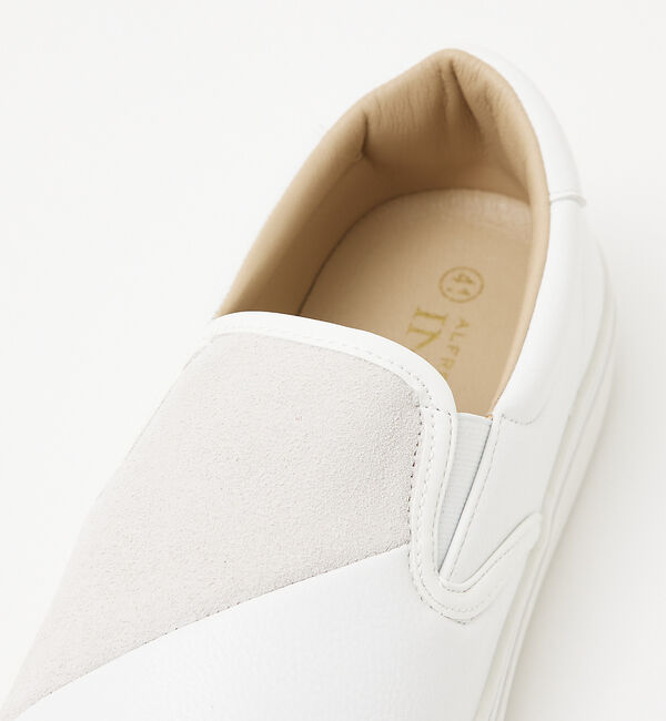 alfredoBANNISTER「スラッシュスリッポンスニーカー」|スニーカー|