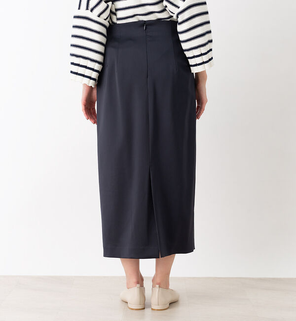 Rouge vif「ウールサテンスカート」|スカート|