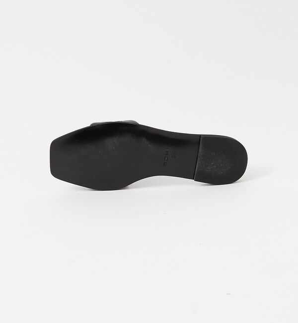 Rouge vif「【MOHI】スクウェアトゥミュールサンダル」|サンダル|