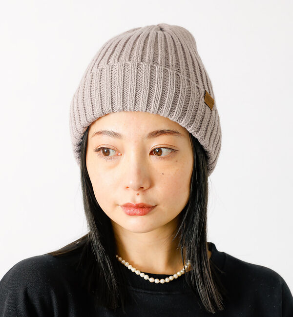 Rouge vif「【Ruben】リブボアニット帽 /  RIB BORE WATCH」|その他|ラベンダー