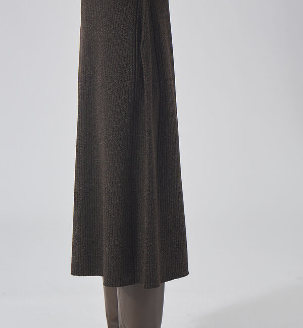 qualite「カラーメランジニットワンピース」|ワンピース|