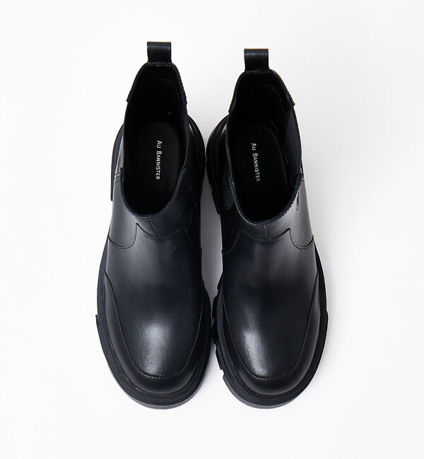 AU BANNISTER「【晴雨兼用】サイドゴアボリュームソールレインブーツ」|レインシューズ|