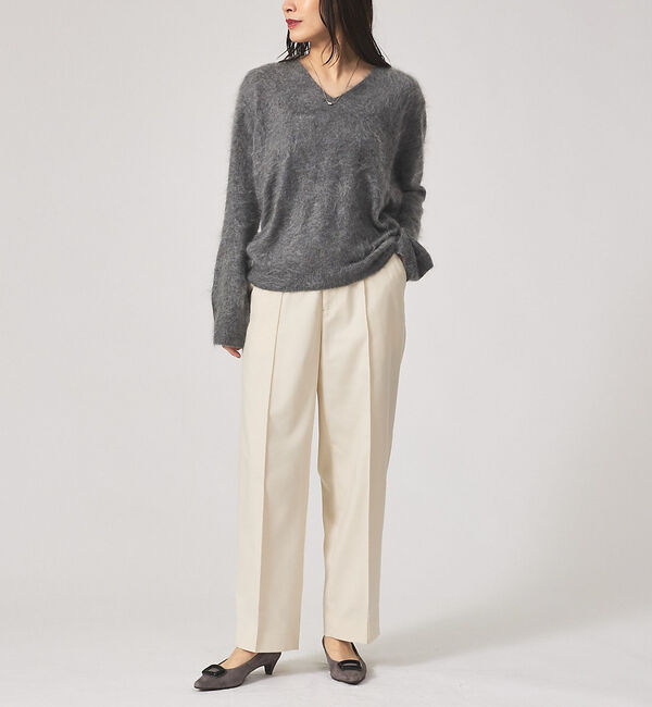 AU BANNISTER「オーナメント ミドルヒールパンプス」|パンプス|