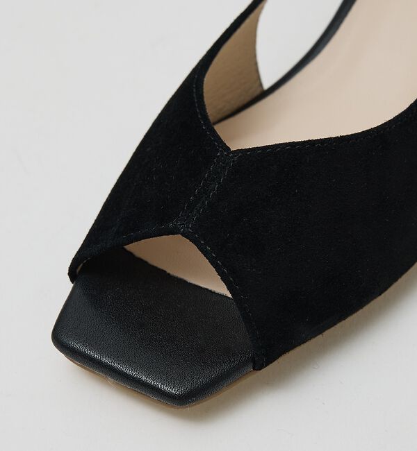 AU BANNISTER「【オープントゥ】バタフライカットウェッジソールパンプス【予約】」|パンプス|