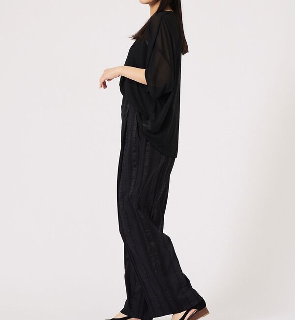 AU BANNISTER「【オープントゥ】バタフライカットウェッジソールパンプス【予約】」|パンプス|