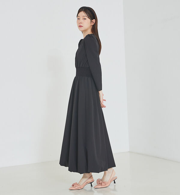 SELFIST「ウエストリブバルーンワンピース」|ワンピース|